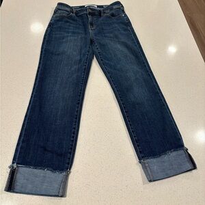 Liverpool Blue Ankle Cropped Jeans
